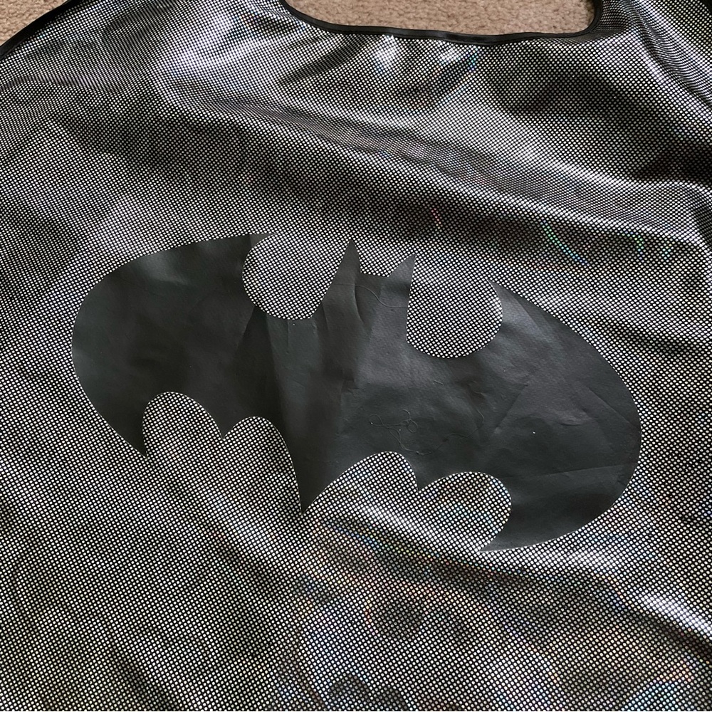 Silver Batman Cape - O/S - Picture 3 of 7